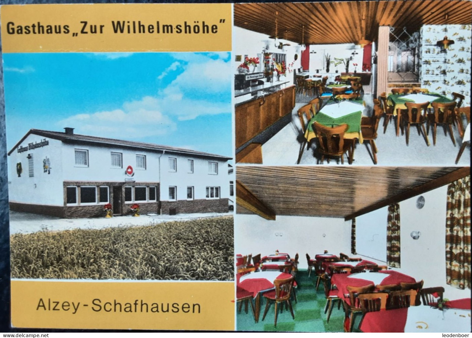 Alzey - Schafhausen - Gasthaus "Zur Wilhelmshohe" - Alzey