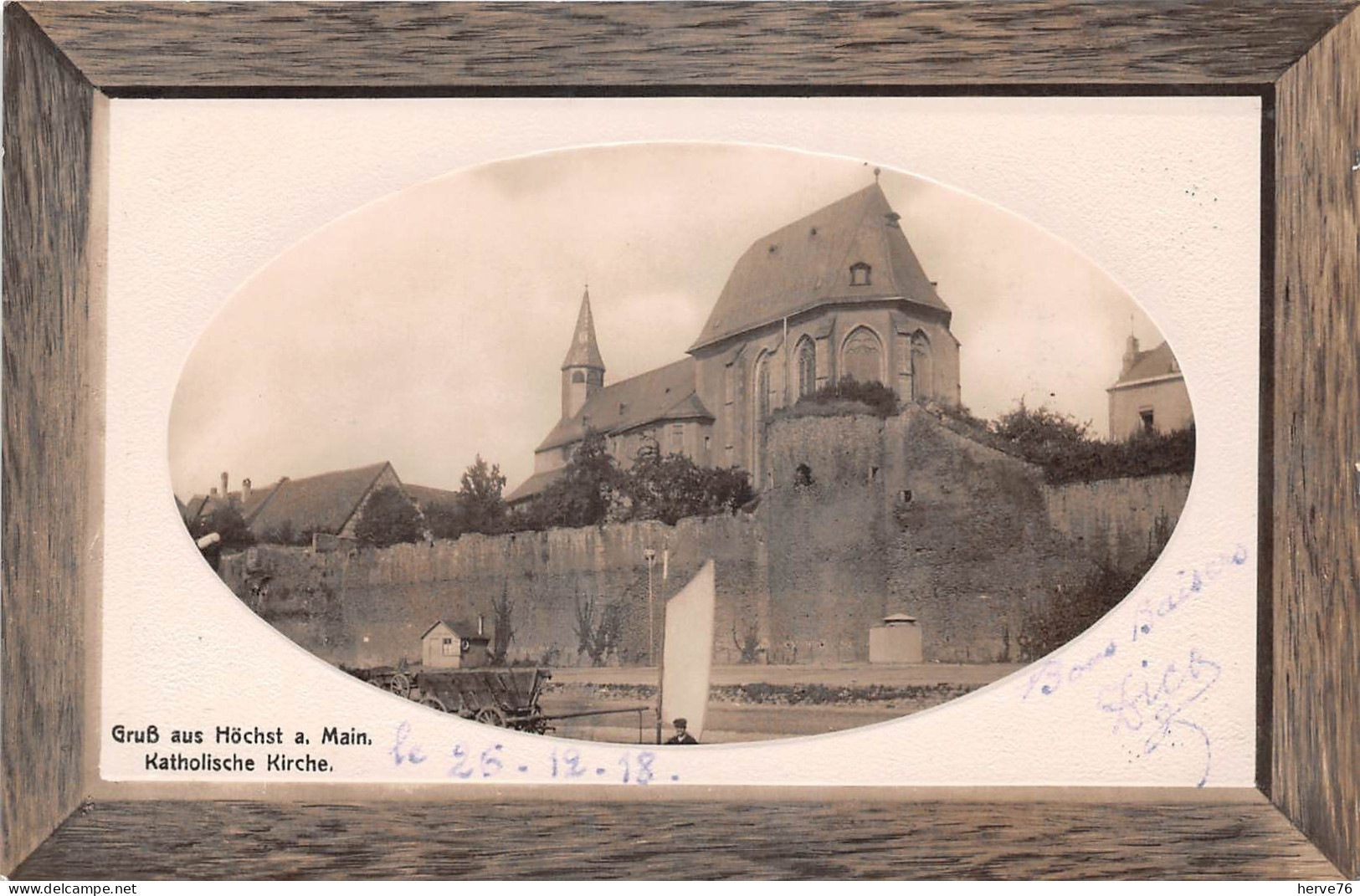 ALLEMAGNE - Grub Aus Höchst A. Main - église - Katholische Kirche - 1918 - Hoechst