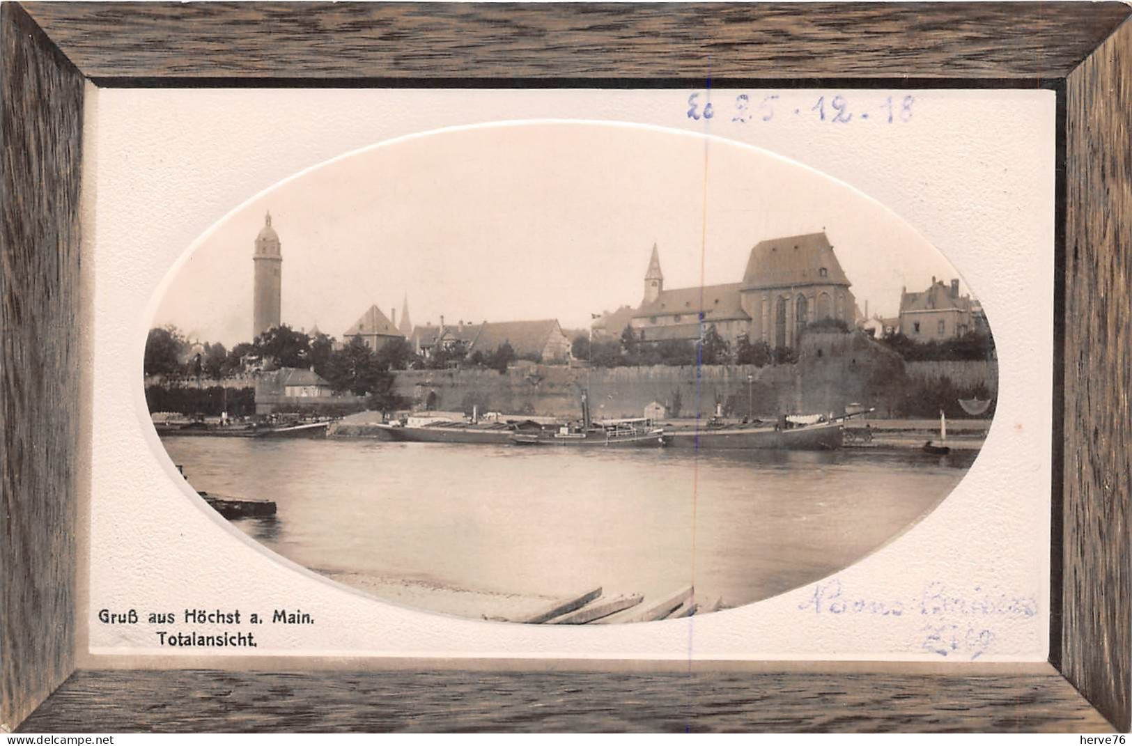 ALLEMAGNE - Grub Aus Höchst A. Main - Vue Générale - 1918 - Hoechst