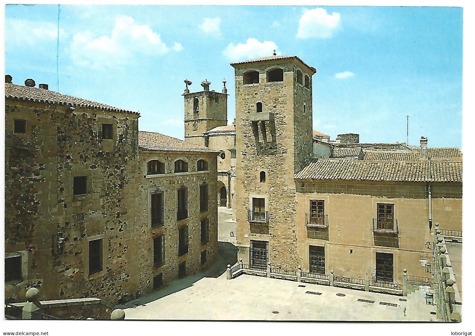 PLAZA DE SAN JORGE.-  CACERES.- ( ESPAÑA). - Cáceres