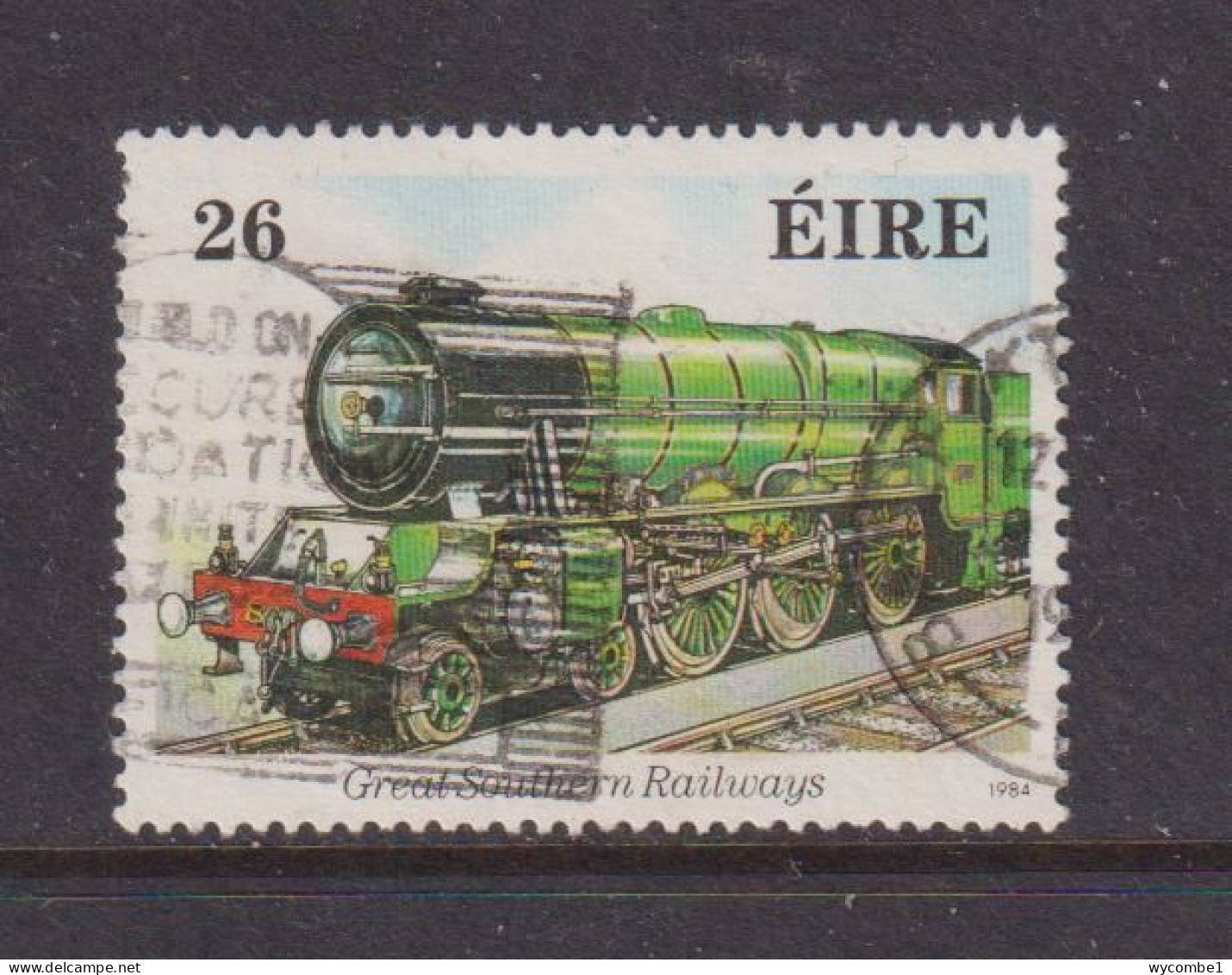 IRELAND - 1984  Train  26p  Used As Scan - Used Stamps