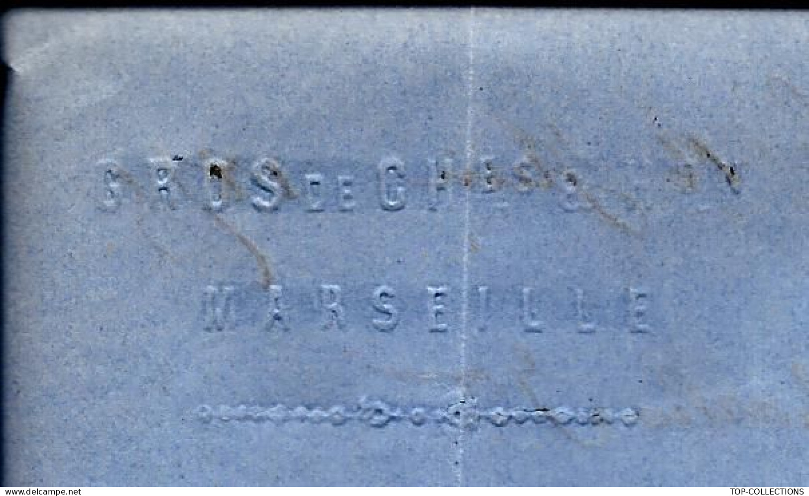 1875 Marseille Gros De Chles & Hon Céréales  Pour Coste Floret  Négociants Agde échantillons De Blé V.SCANS+HISTORIQUE - 1800 – 1899