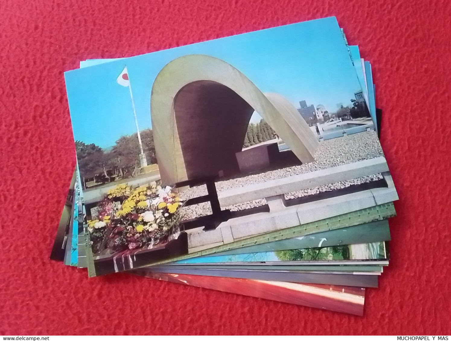 OLD SET ESTUCHE COLECCIÓN DE 12 POSTALES POST CARDS JAPAN JAPÓN NIPPON HIROSHIMA CARTES POSTALES CARTOLINAS..POSTKARTEN. - Hiroshima