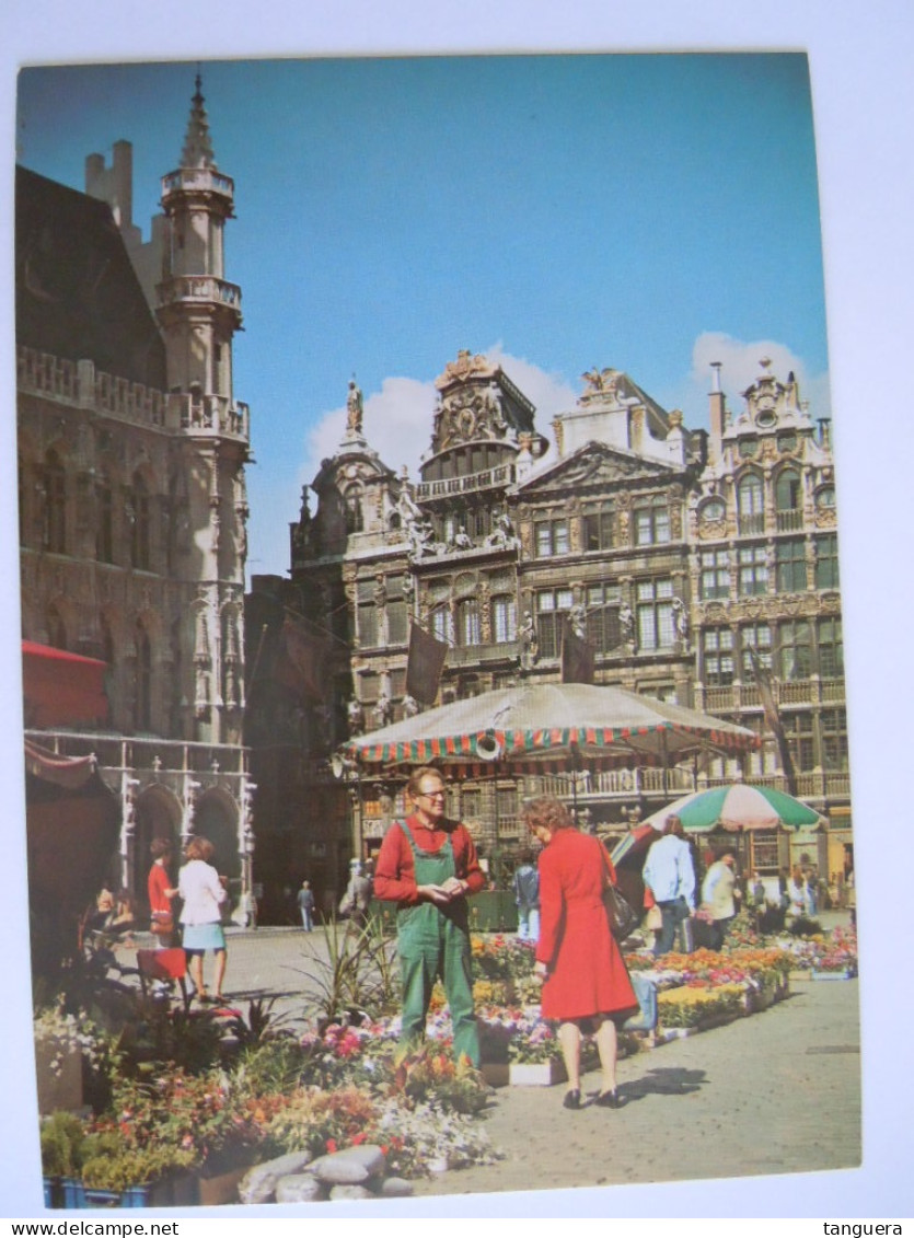 Bruxelles Brussel Grand'Place Marché Des Fleurs Markt Bloemenmarkt Le Berrurier 610 B - Markten