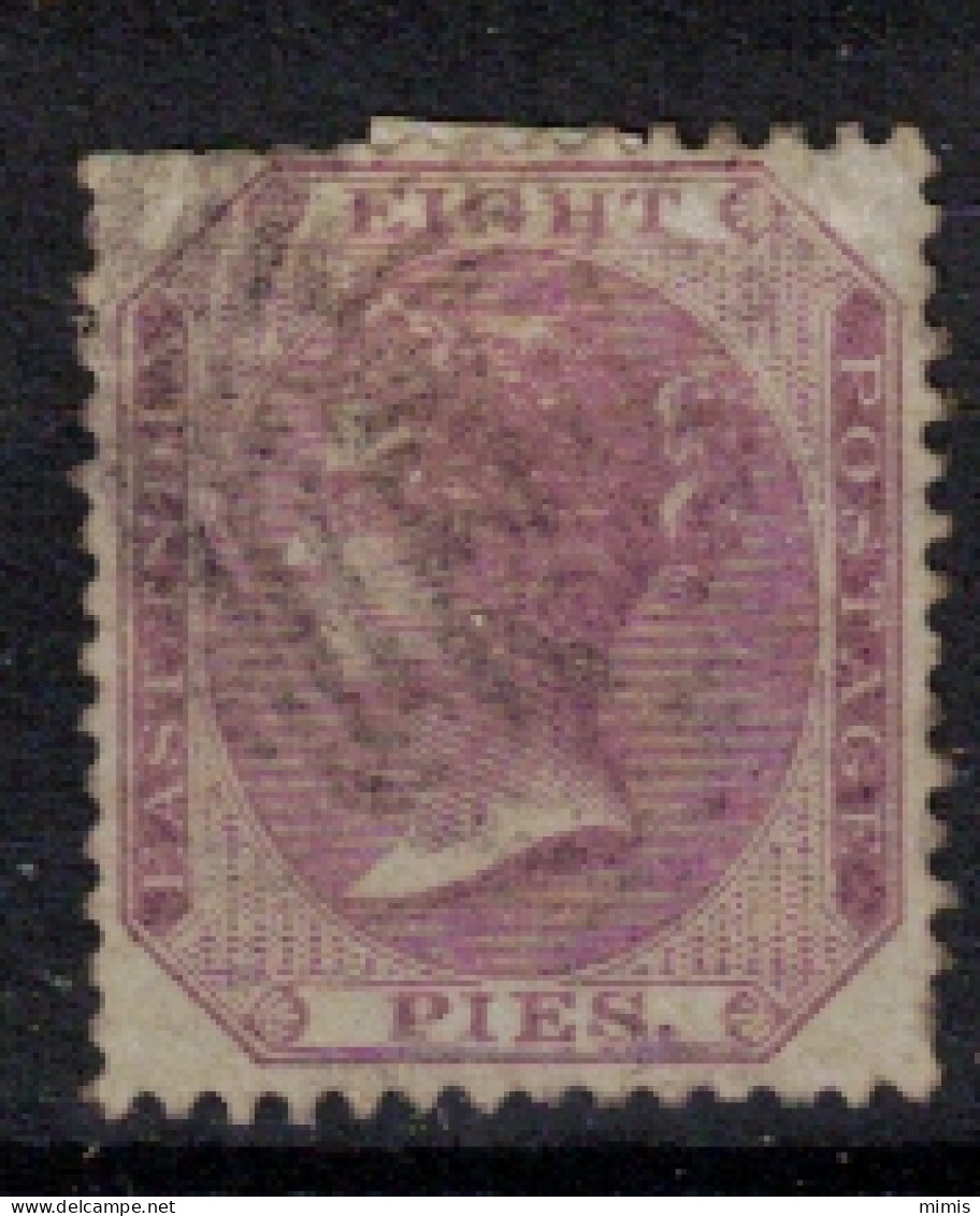 CIE DES INDES    1856-1864       N° 10 Papier Blanc - 1858-79 Compañia Británica Y Gobierno De La Reina