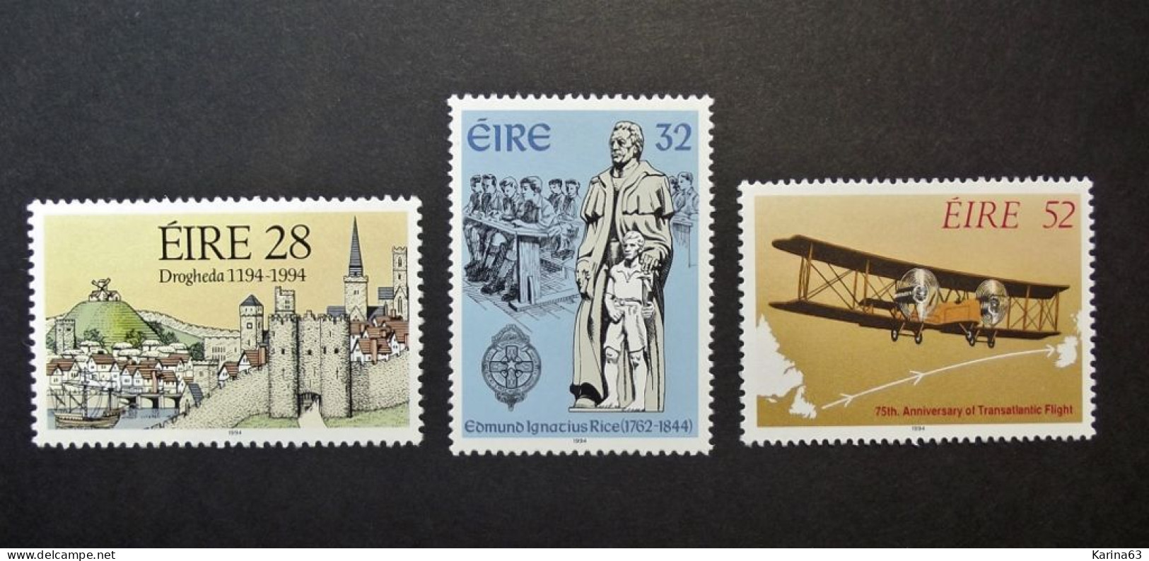 Ireland - Irelande - Eire - 1994 - Y&T N° 874 - 876 ( 3 Val.) - Irish History - MNH - Postfris - Neufs