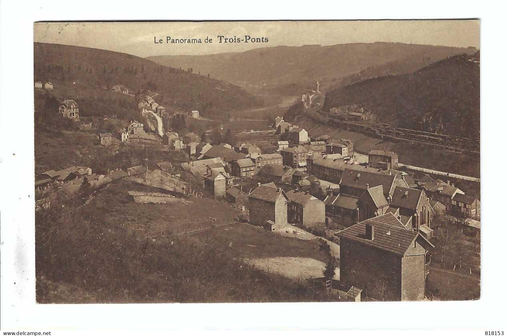 Trois-Ponts  Le Panorama 1929 - Trois-Ponts