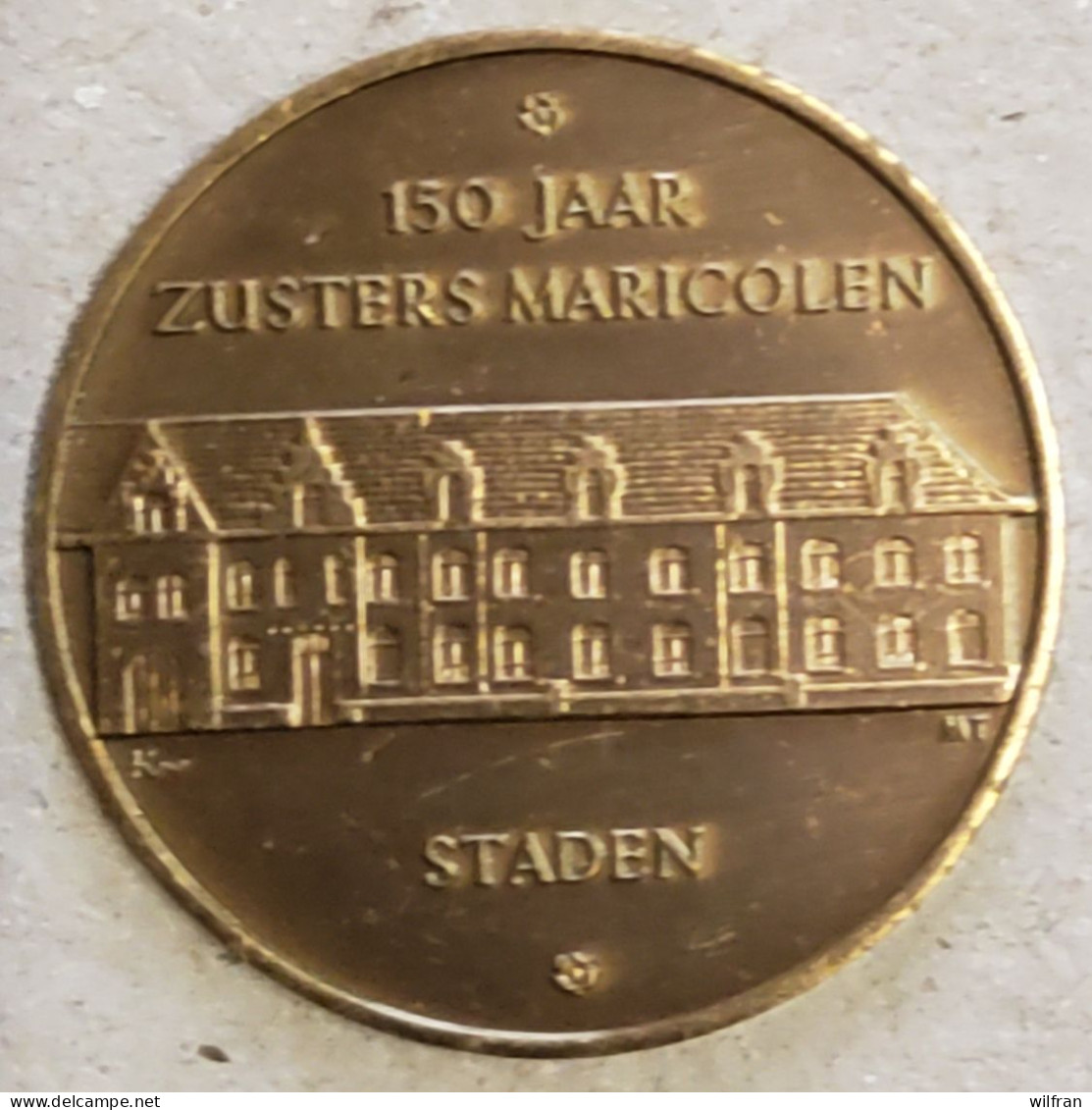 4288 Vz Staden 150 Stadae - Kz 150 Jaar Zusters Maricolen Staden - Gemeindemünzmarken