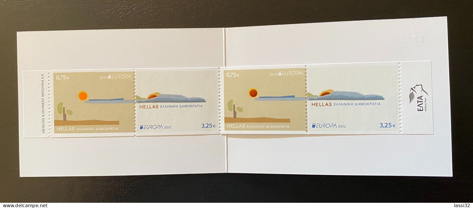 GREECE 2012, BOOKLET, MNH - Unused Stamps