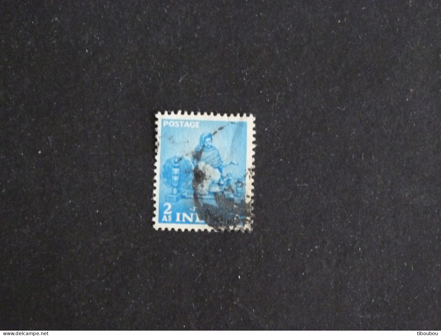 INDE INDIA YT 58 OBLITERE - FILEUSE - Used Stamps