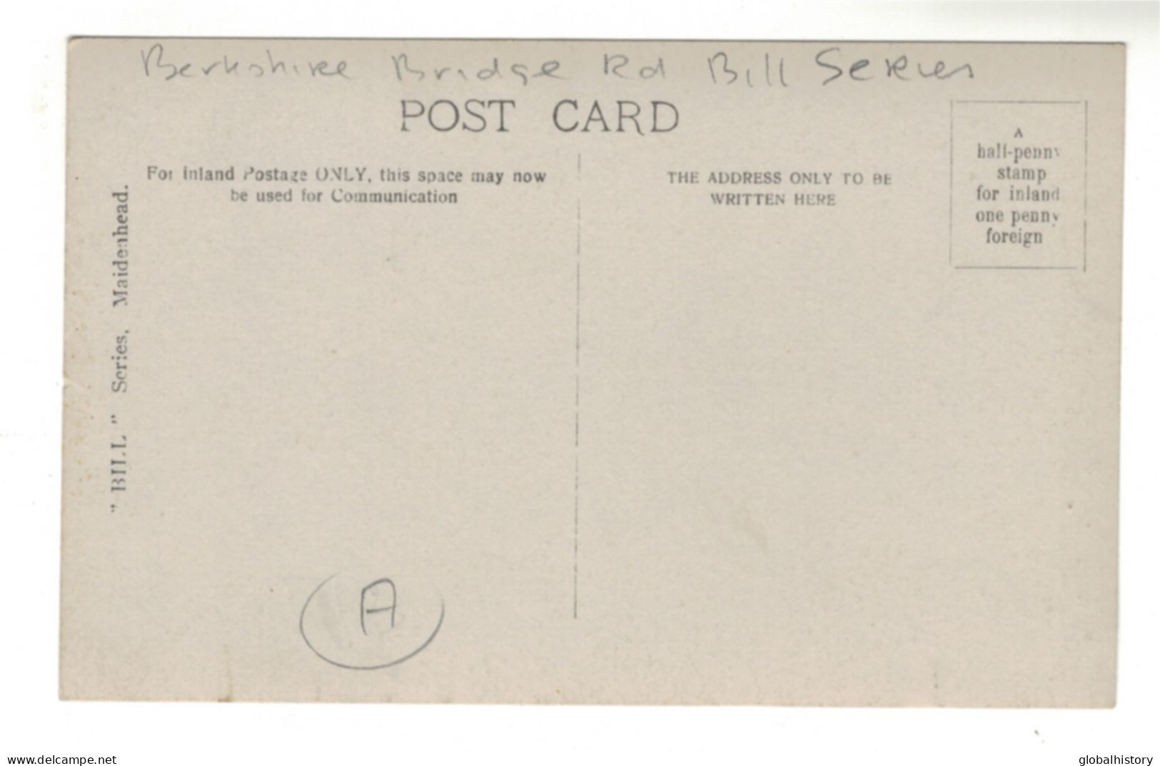 DH1632 - BERKSHIRE - BRIDGE ROAD - FLOOD AT MAIDENHEAD - BRIDGE STREET  - "BILL SERIES"  - Other & Unclassified