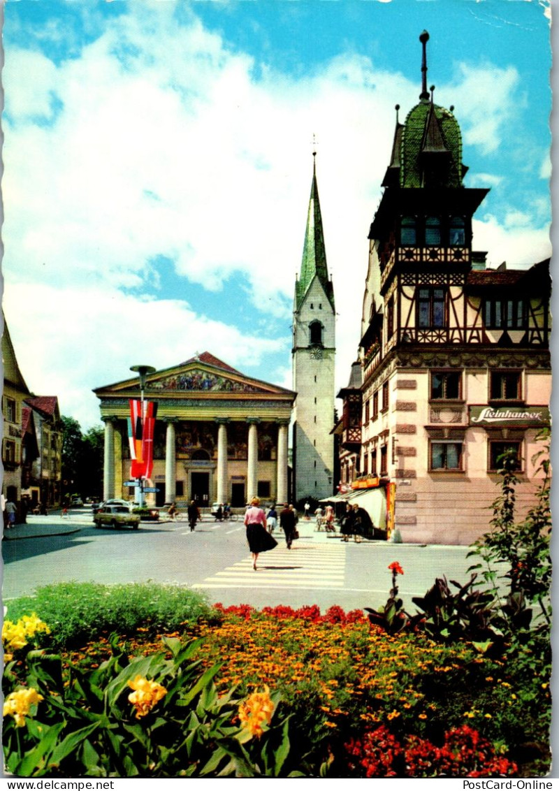 45208 - Vorarlberg - Dornbirn , Marktplatz - Gelaufen 1968 - Dornbirn