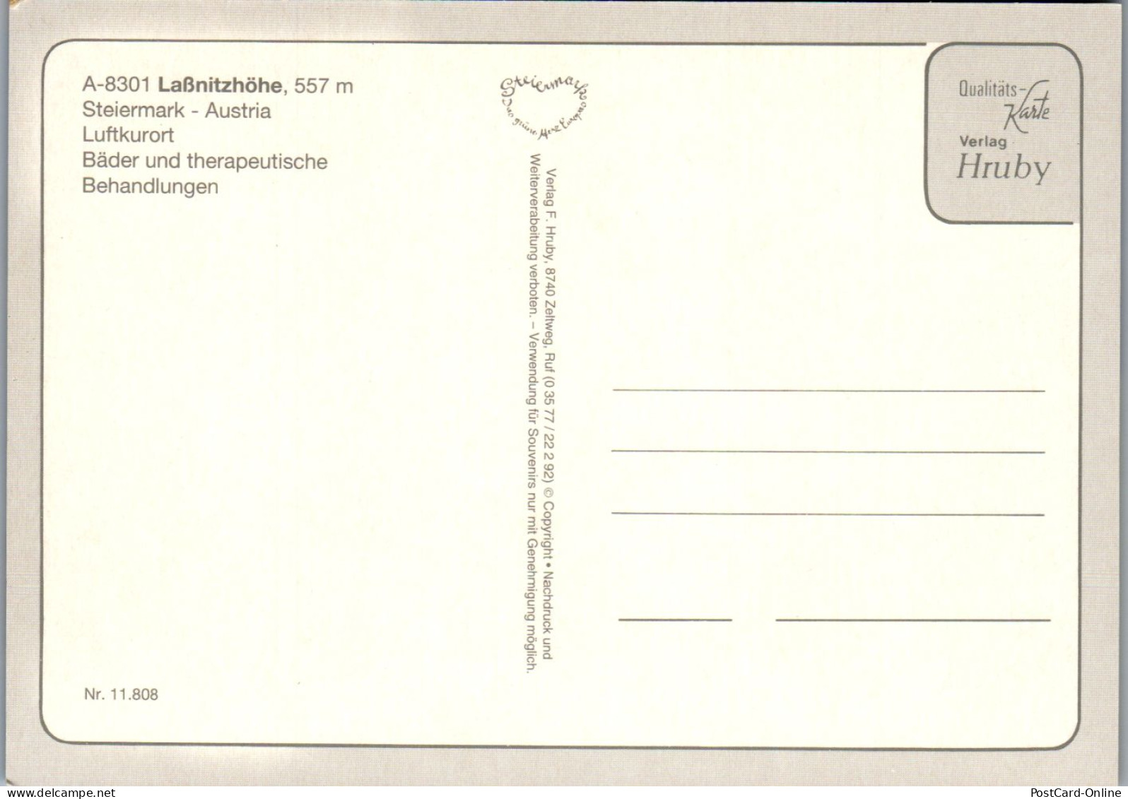 45040 - Steiermark - Laßnitzhöhe , Mehrbildkarte - Nicht Gelaufen  - Lassnitzhöne