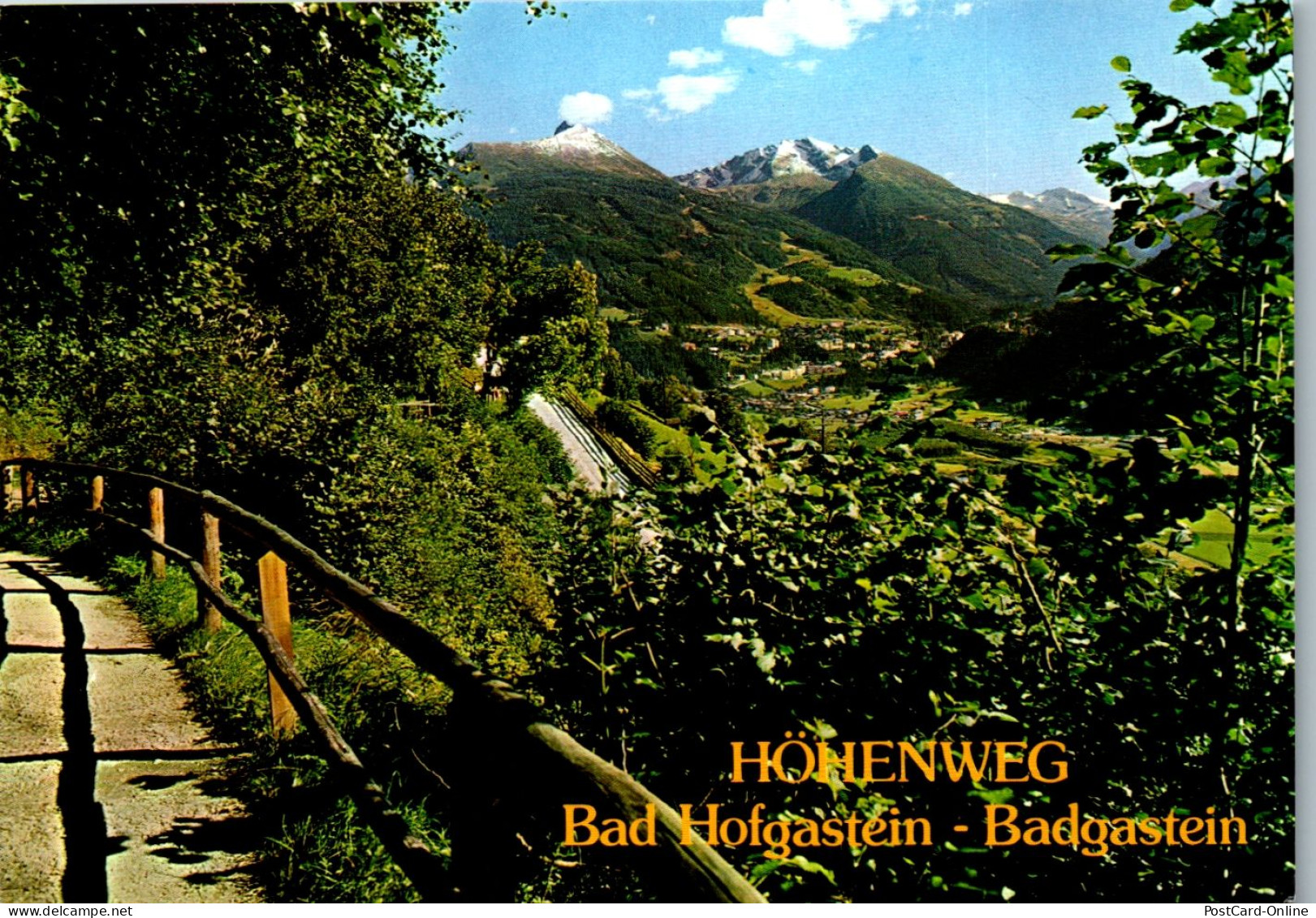 45030 - Salzburg - Bad Hofgastein , Bad Gastein , Höhenweg , Hohe Tauern - Nicht Gelaufen  - Bad Hofgastein