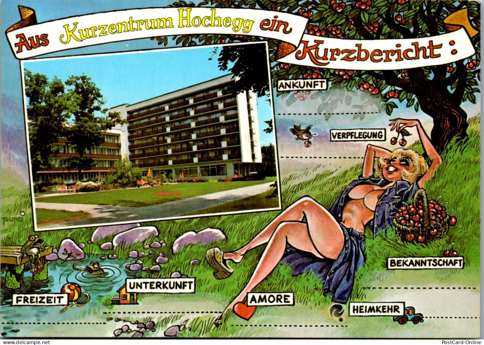 44945 - Niederösterreich - Hochegg , Grimmenstein , Humor , Rehabilitationszentrum - Nicht Gelaufen  - Neunkirchen