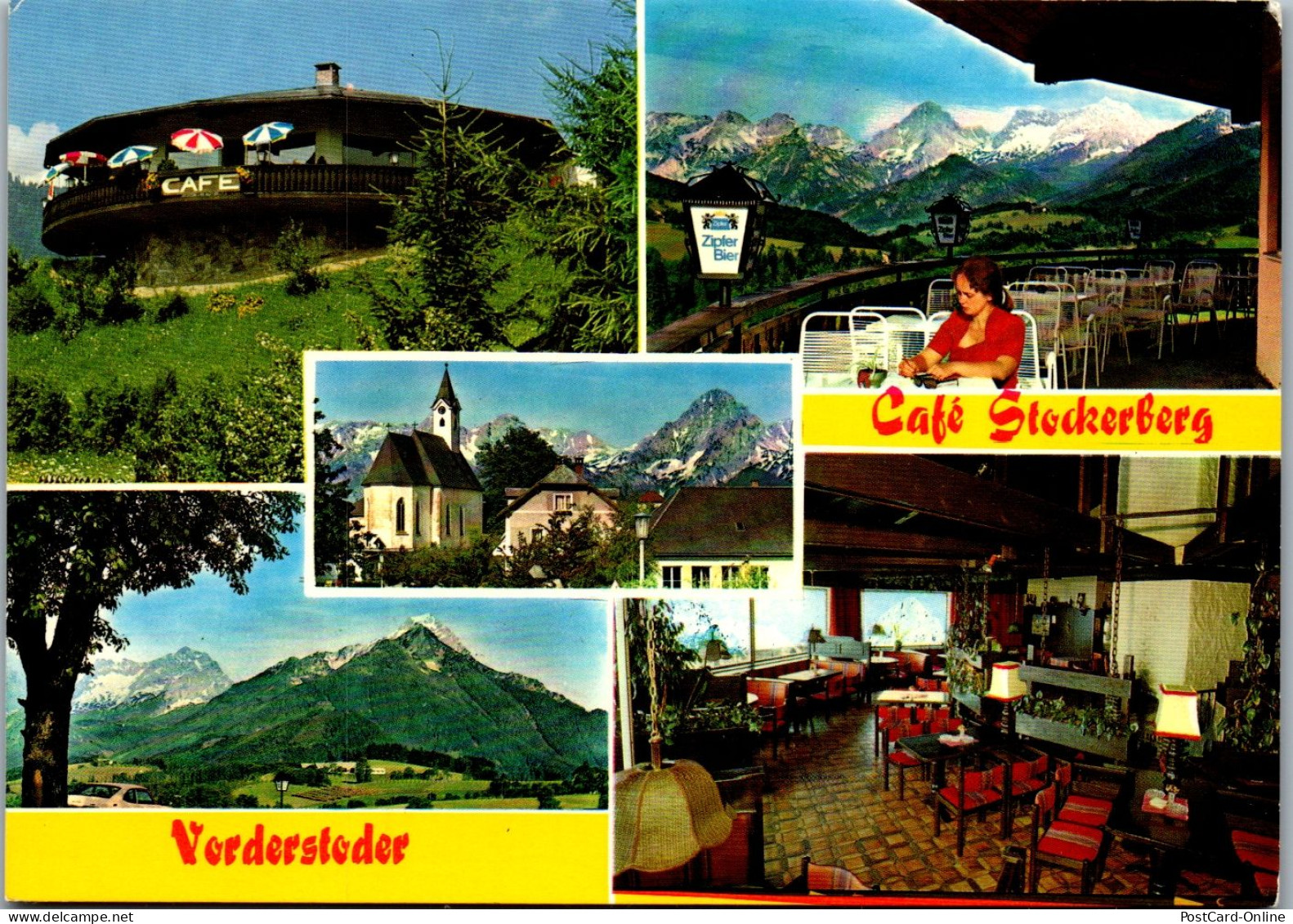 44859 - Oberösterreich - Vorderstoder , Cafe Stockerberg - Nicht Gelaufen  - Hinterstoder