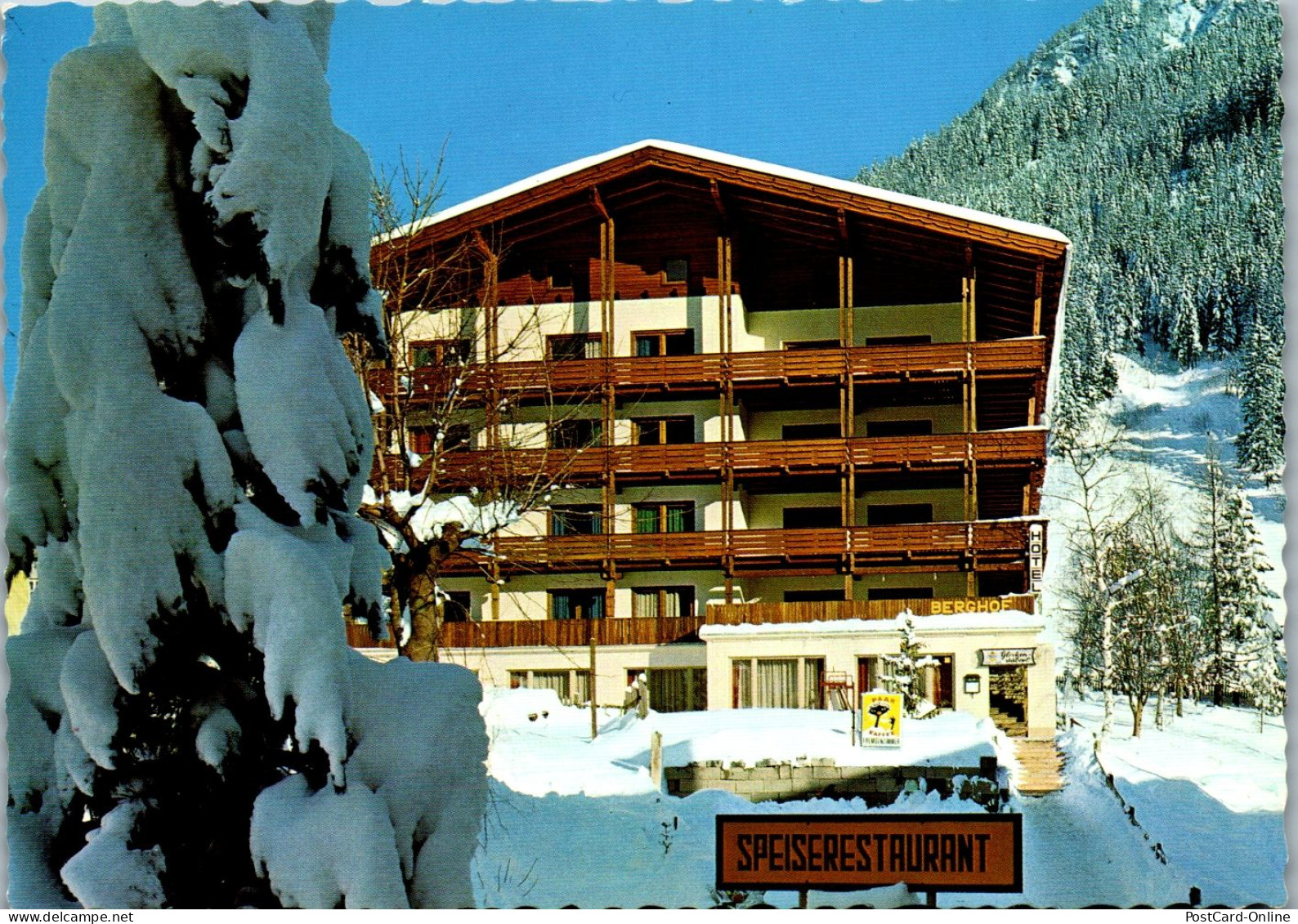 44854 - Kärnten - Mallnitz , Hotel Berghof , Adolf Url - Nicht Gelaufen 1986 - Mallnitz