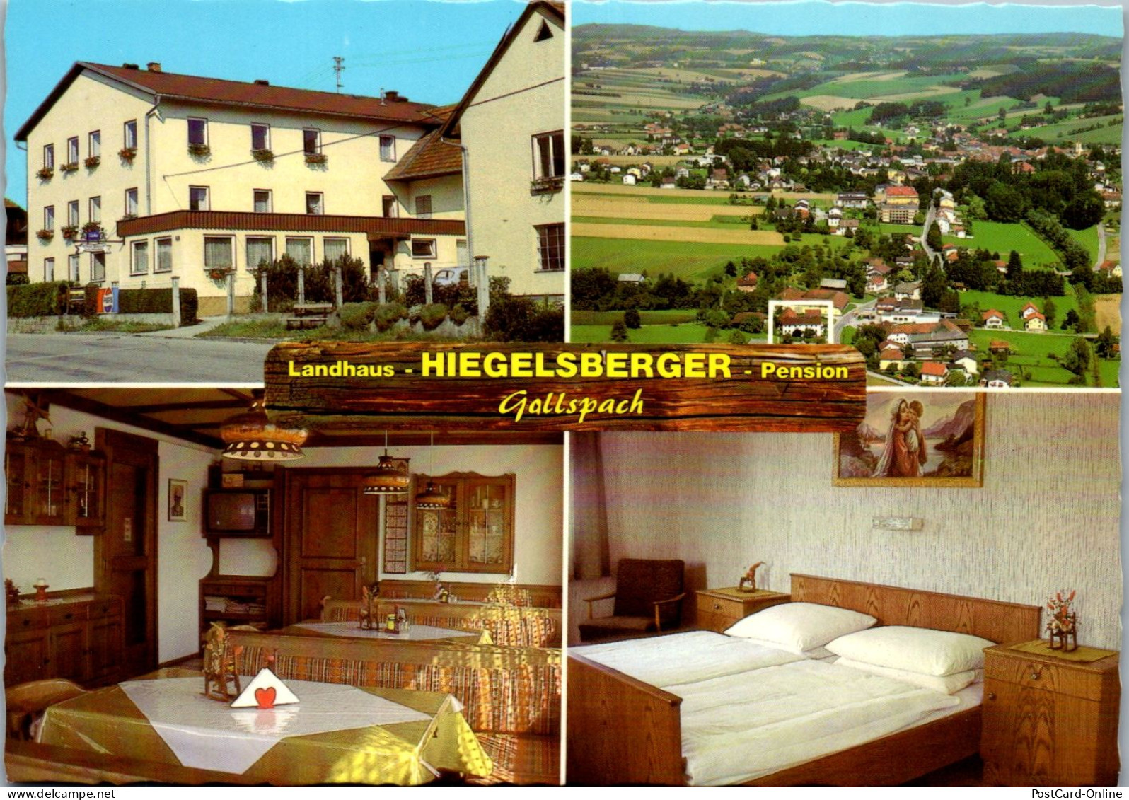 44847 - Oberösterreich - Gallspach , Landhaus Pension Hiegelsberger - Nicht Gelaufen  - Gallspach