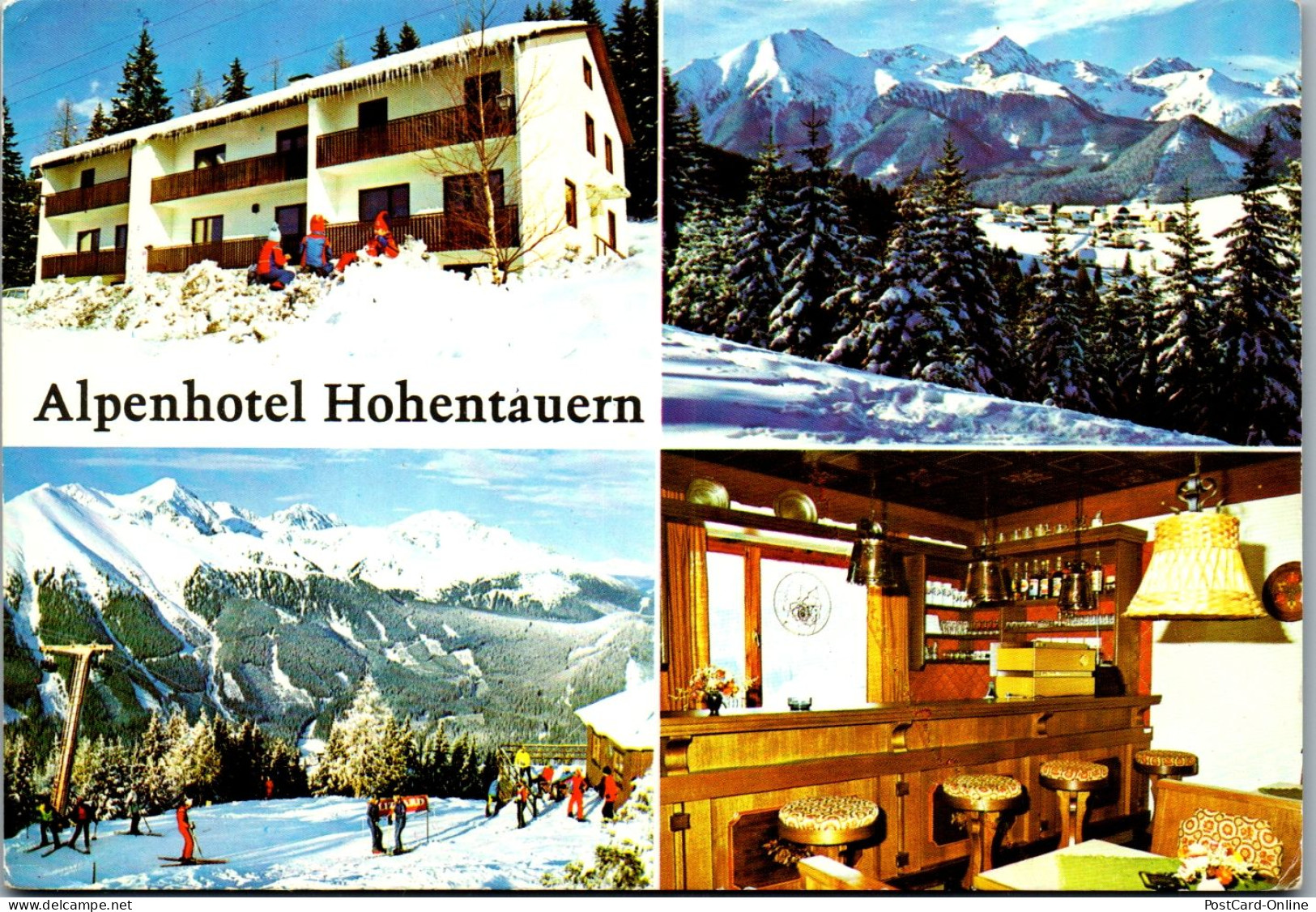 44822 - Steiermark - Hohentauern , Alpenhotel Hohentauern , Hotel , Sepp U. Danielle Fruhstorfer - Gelaufen 1978 - Judenburg