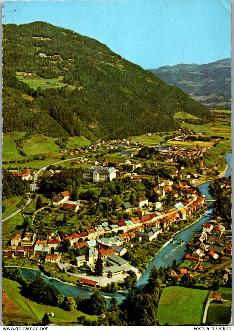 44781 - Steiermark - Murau , Panorama - Gelaufen 1977 - Neumarkt