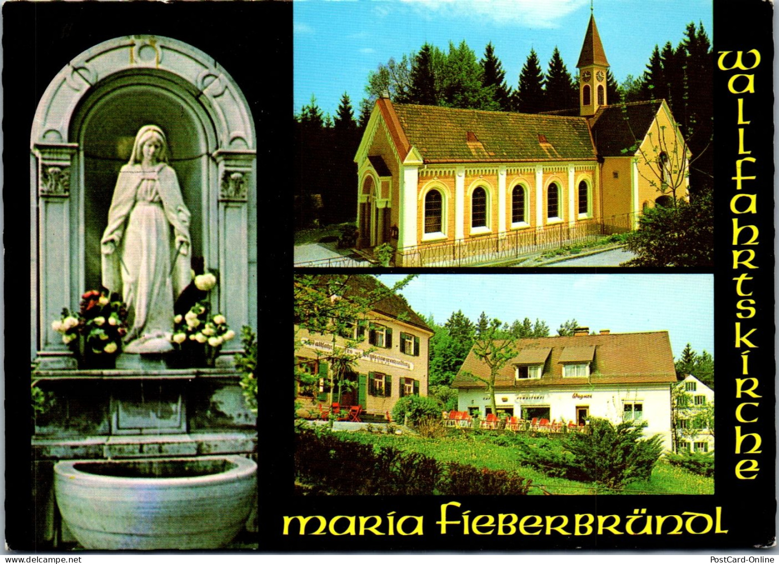 44776 - Steiermark - Maria Fieberbründl , Wallfahrtskirche - Gelaufen  - Fürstenfeld