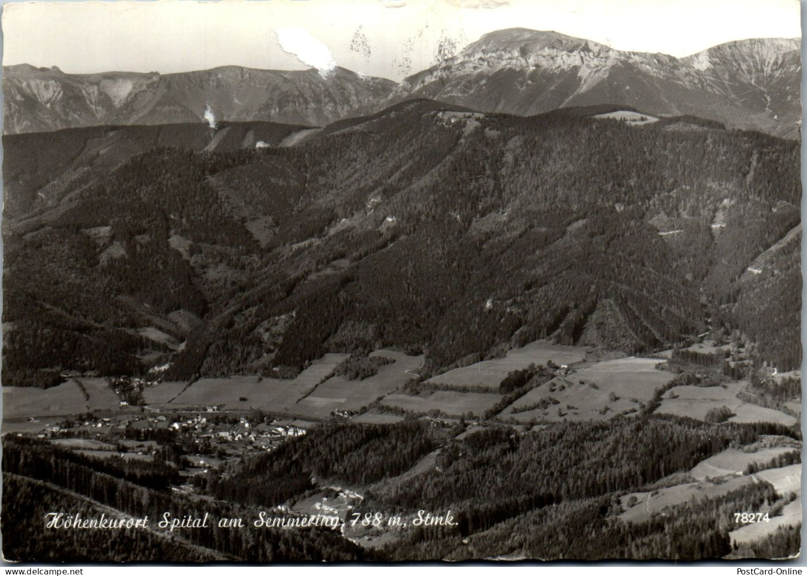 44744 - Steiermark - Spital Am Semmering , Panorama - Nicht Gelaufen 1966 - Steinhaus Am Semmering