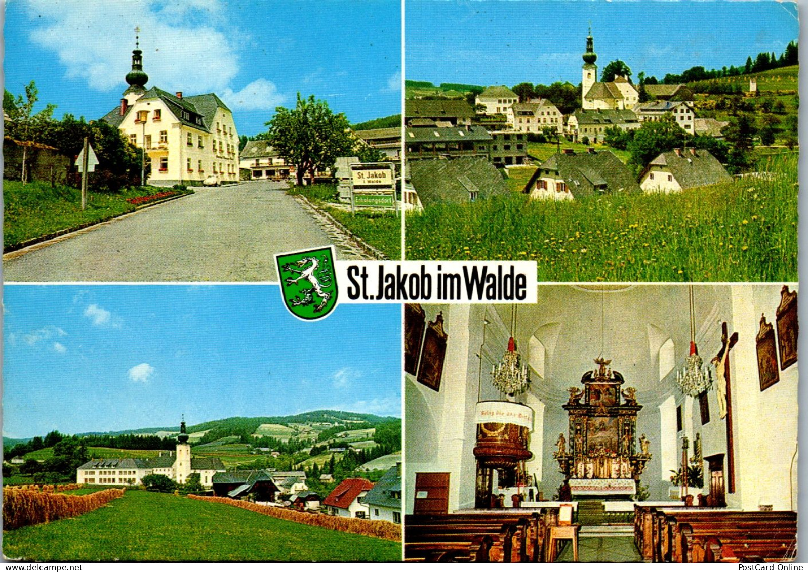 44749 - Steiermark - St. Jakob Im Walde , Mehrbildkarte - Gelaufen 1976 - Fürstenfeld