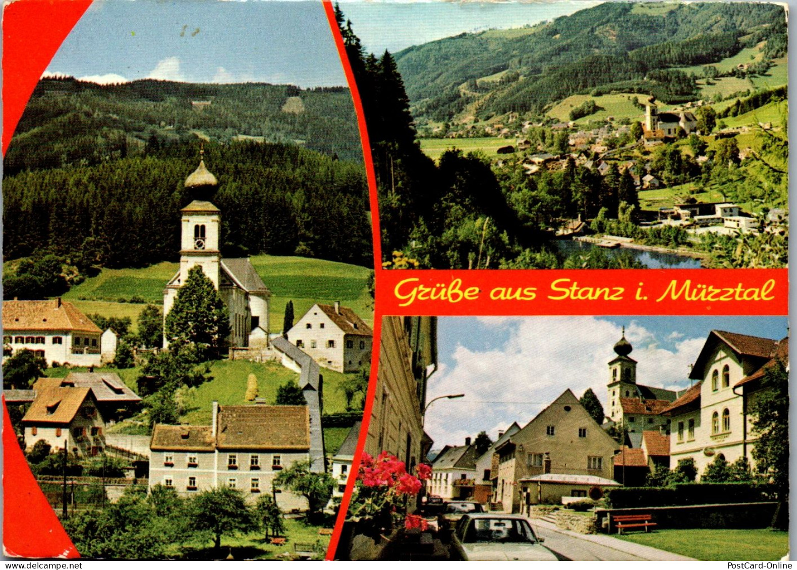 44738 - Steiermark - Stanz Im Mürztal , Mehrbildkarte - Gelaufen 1980 - Kindberg