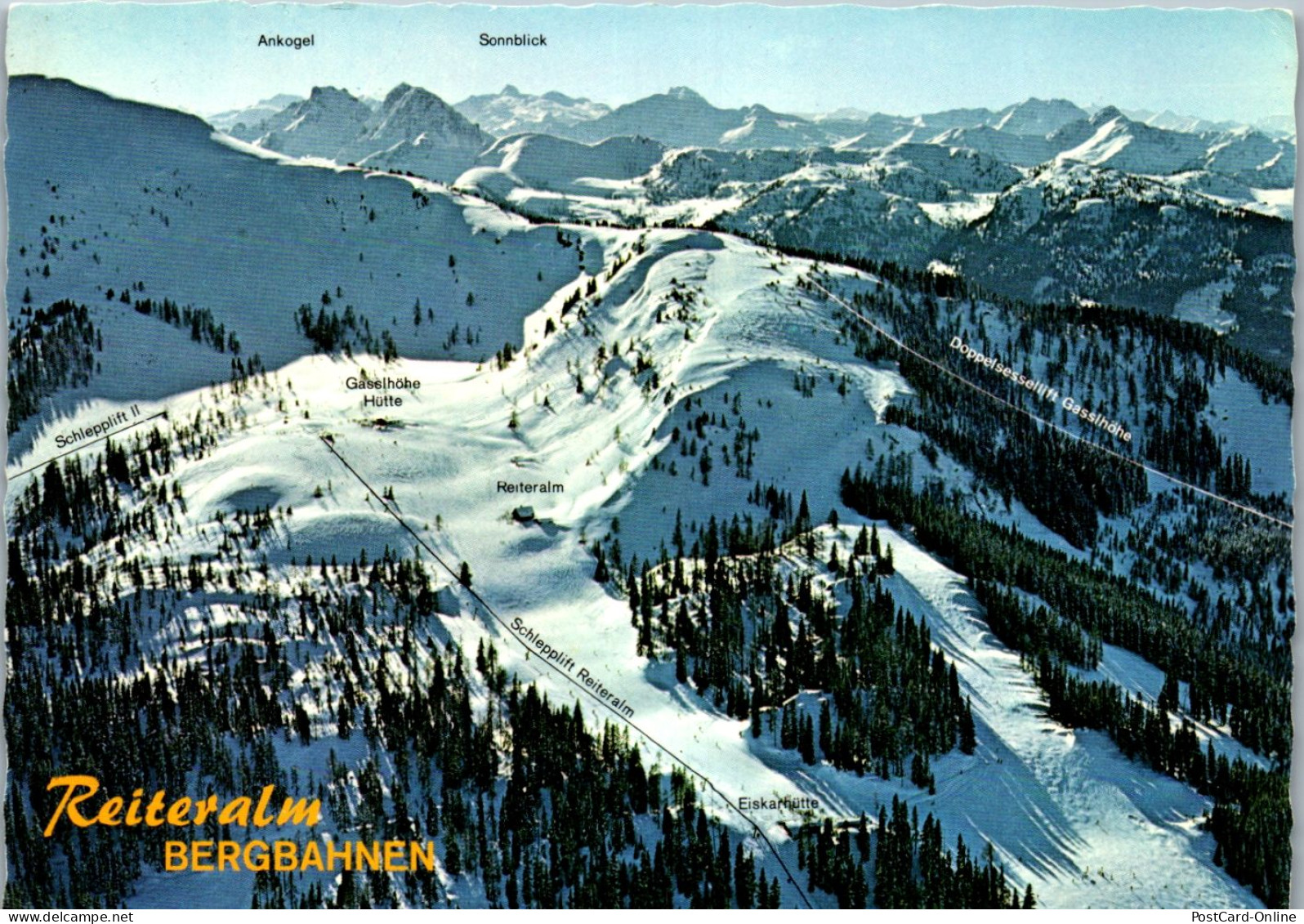 45603 - Steiermark - Pichl , Ennstal , Reiteralm , Winter , Ankogel , Sonnblick - Gelaufen  - Schladming