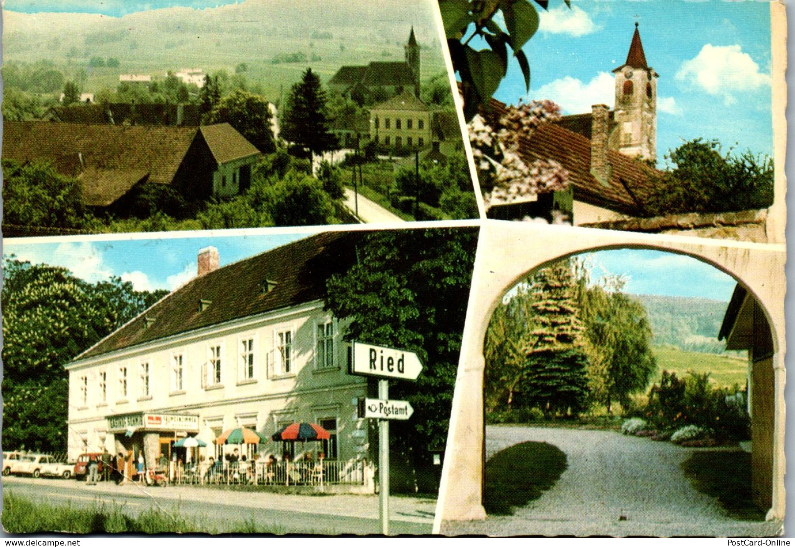 45557 - Niederösterreich - Ried Am Riederberg , Mehrbildkarte - Gelaufen 1970 - Tulln