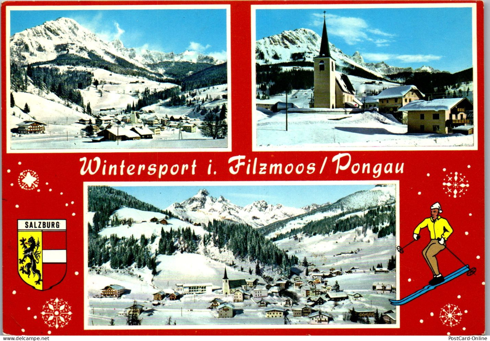 45540 - Salzburg - Filzmoos , Pongau , Wintersport - Gelaufen  - Filzmoos