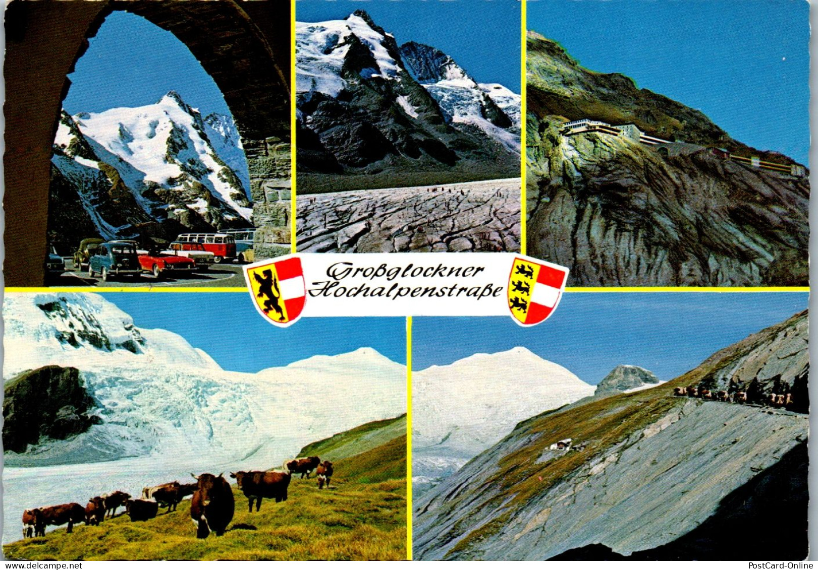 45466 - Kärnten - Großglockner , Franz Josephs Höhe , Parkplatz II , Gletscher - Gelaufen 1972 - Heiligenblut