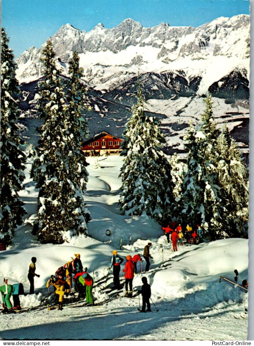 45372 - Steiermark - Schladming , Rohrmoos , Skigebiet Hochwurzen , Hochwurzenhütte , Dachstein , Ramsau - Gelaufen  - Schladming