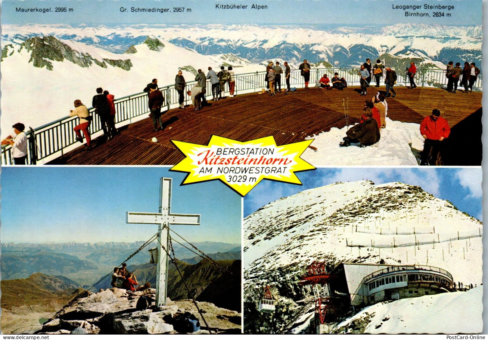 45332 - Salzburg - Kaprun , Gletscherbahn , Kitzsteinhorn Am Nordwestgrat , Maurerkogel , Birnhorn - Nicht Gelaufen  - Kaprun