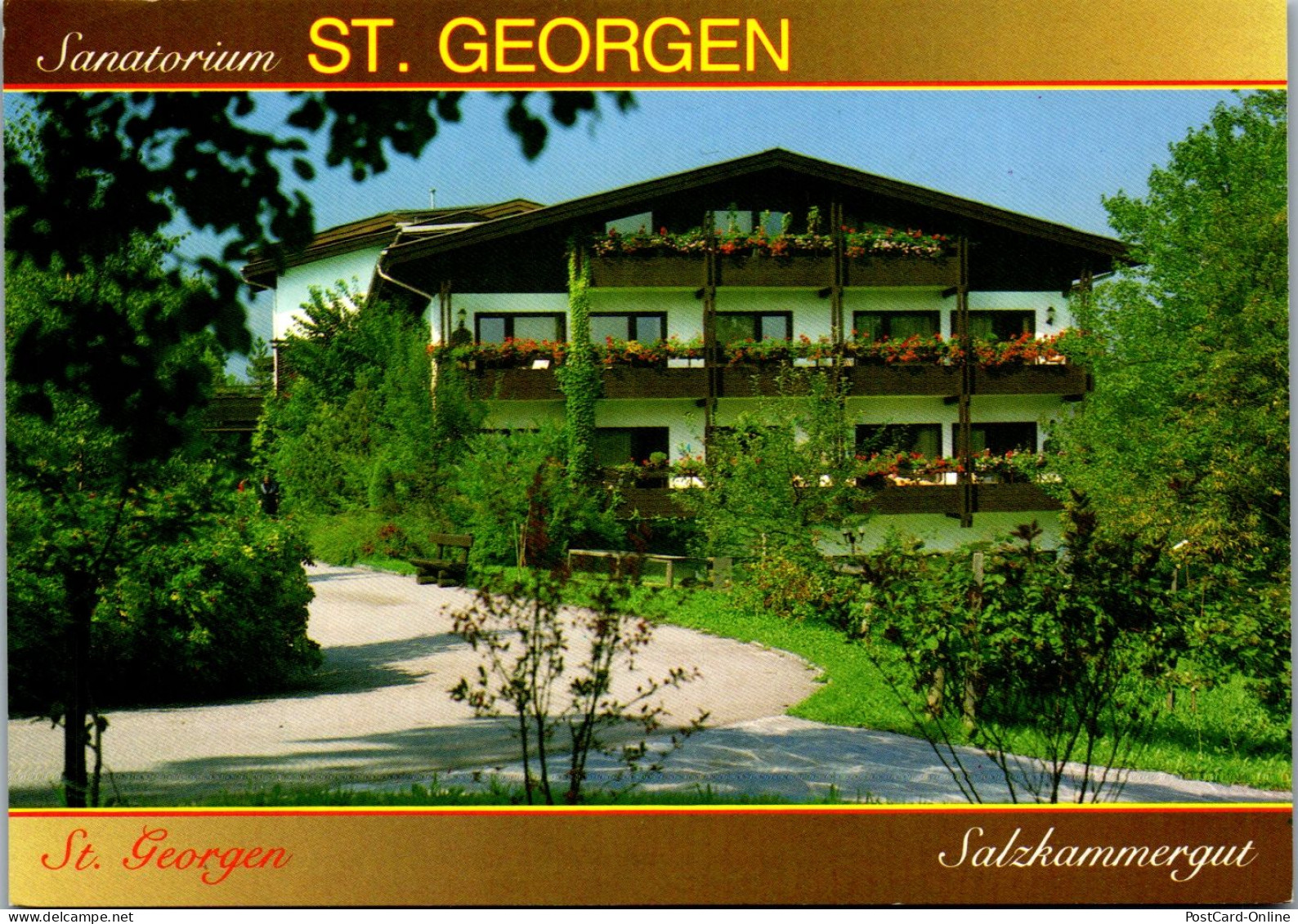 45292 - Oberösterreich - St. Georgen Im Attergau , Sanatorium Prim. Dr. Gerhard Rupp - Gelaufen 1993 - Vöcklabruck