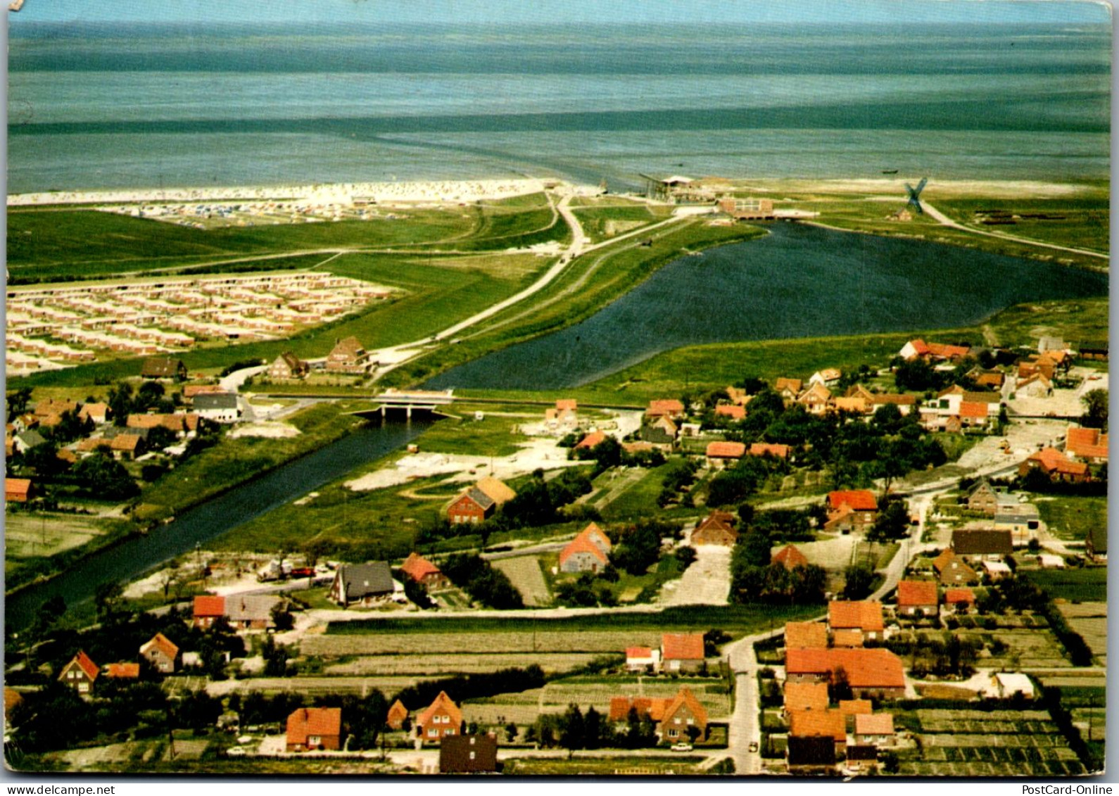 45268 - Deutschland - Dornumer Accumersiel , Nordseeküstenbad - Gelaufen 1971 - Aurich