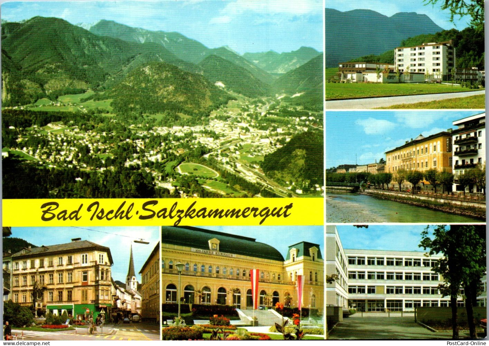 45261 - Oberösterreich - Bad Ischl , Mehrbildkarte - Gelaufen  - Bad Ischl