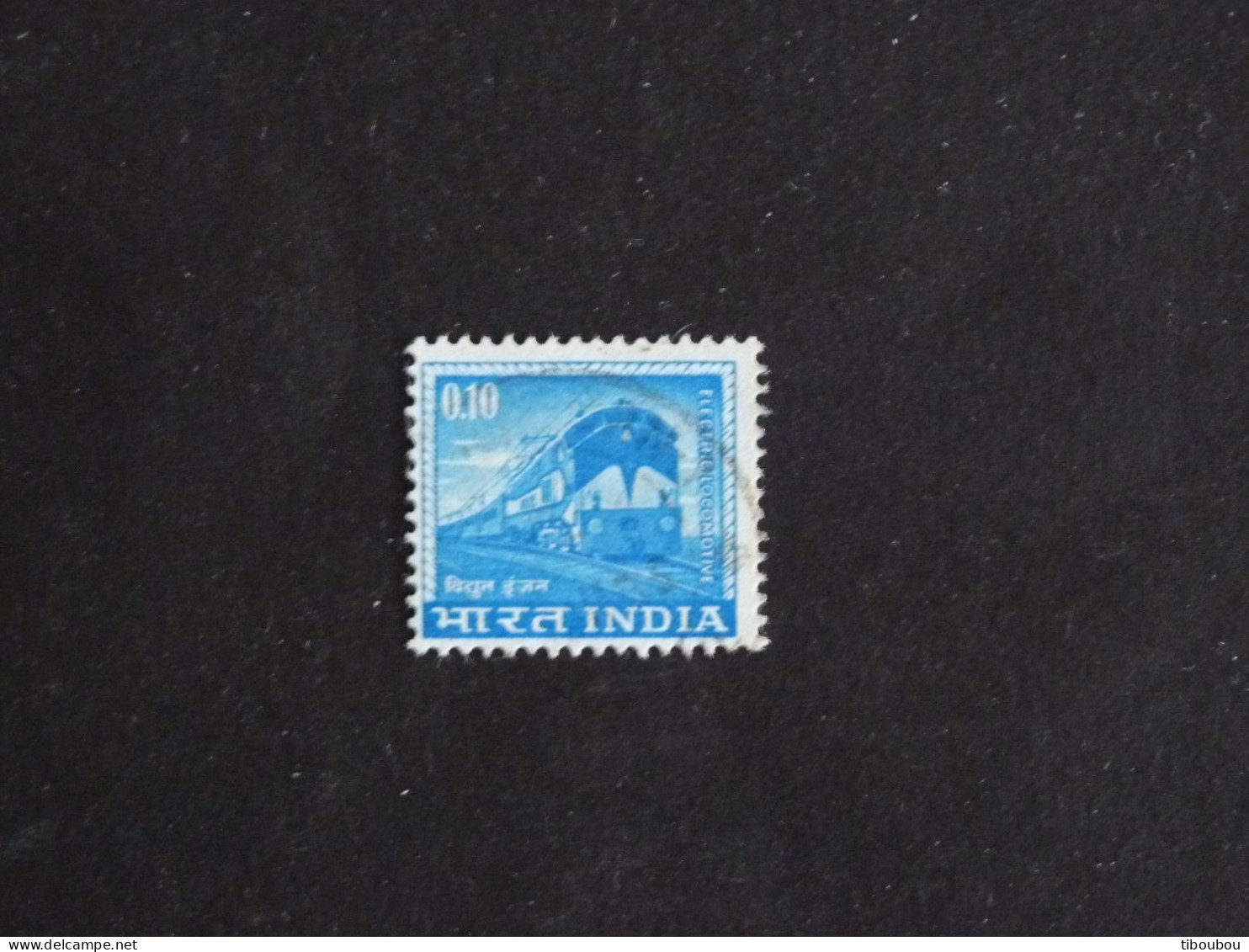 INDE INDIA YT 192 OBLITERE - LOCOMOTIVE ELECTRIQUE TRAIN - Usati