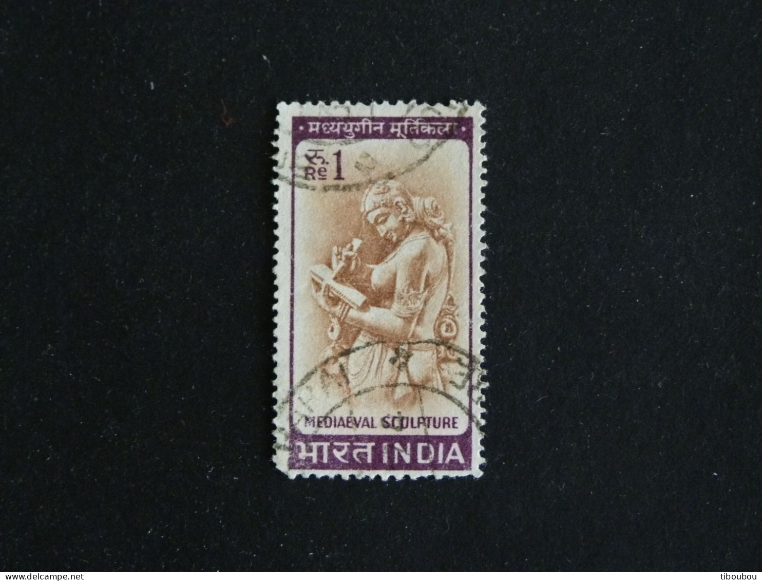INDE INDIA YT 194 OBLITERE - SCULPTURE MEDIEVALE - Used Stamps