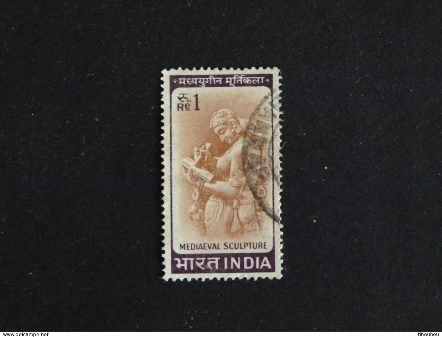 INDE INDIA YT 194 OBLITERE - SCULPTURE MEDIEVALE - Used Stamps