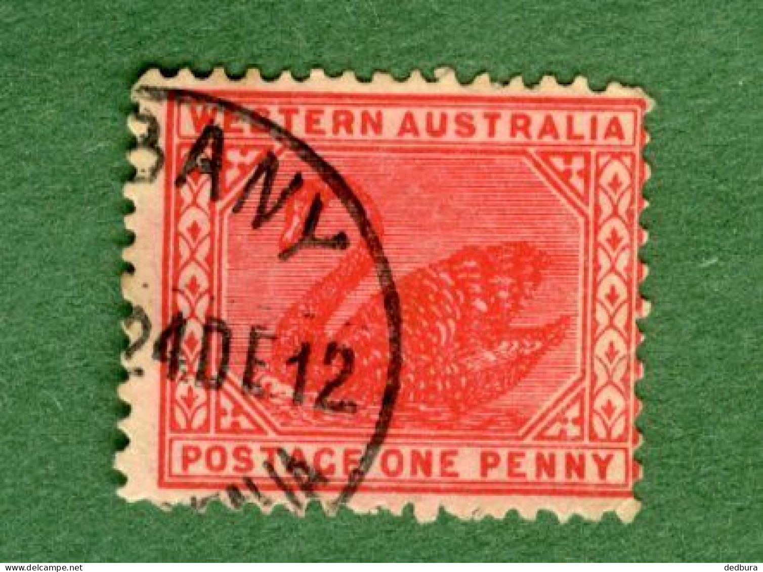 Western Australia 1905-1912, Scott 90, Used, Swan - Usados