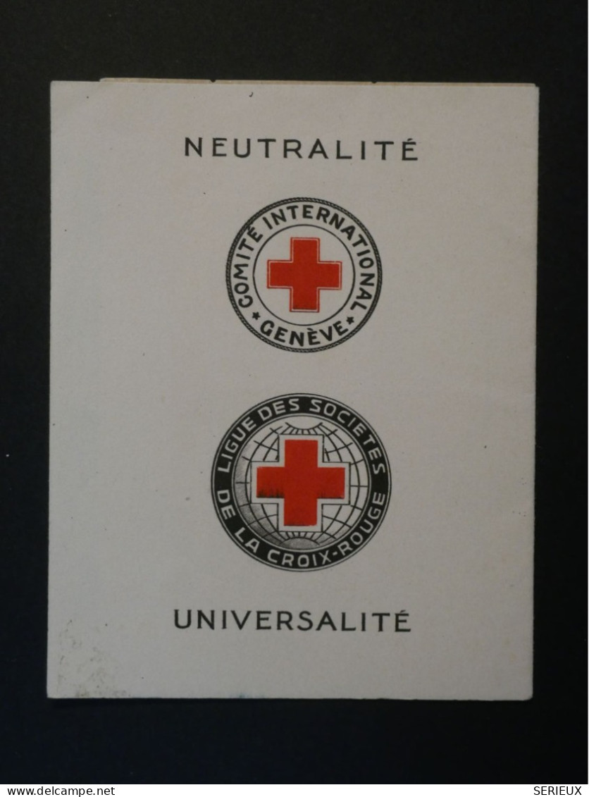 DE3  FRANCE   CARNET CROIX ROUGE Q. LUXE C2004   DE 1955 +N° 1049 +L ENFANT A L OIE+ETAT IMPECCABLE ++ - Croix Rouge