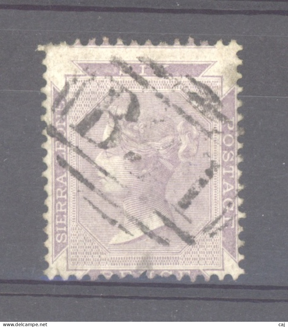 Sierra Leone  :  Yv  3  (o)   Dentelé 14   ,   N2 - Sierra Leone (...-1960)