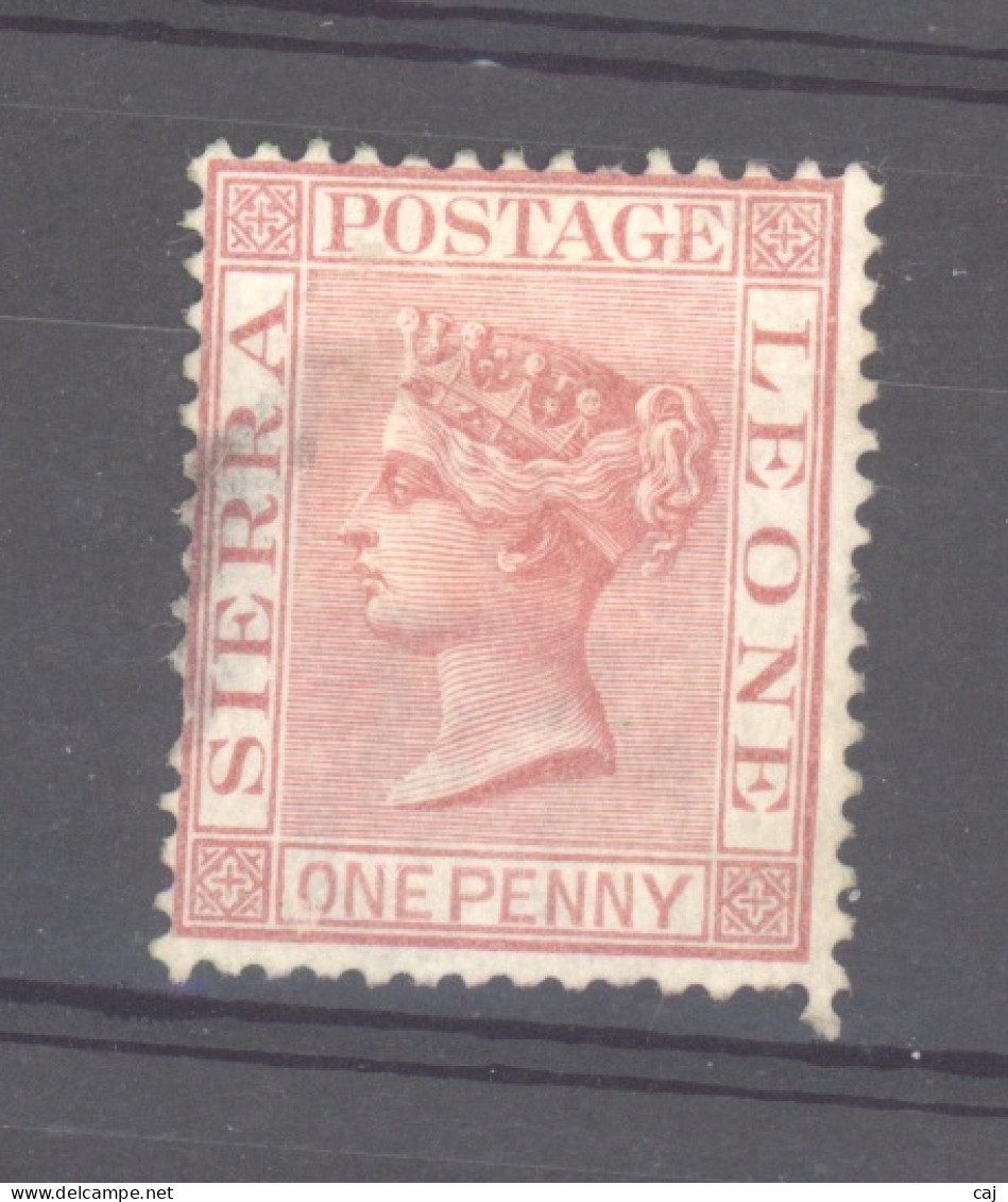 Sierra Leone  :  Yv  11  (o)   Dentelé 14 ,  CC - Sierra Leone (...-1960)