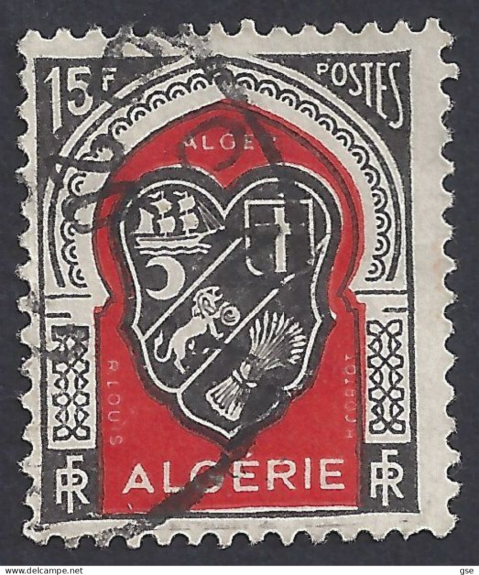 ALGERIA 1948 - Yvert 271° - Stemma | - Used Stamps