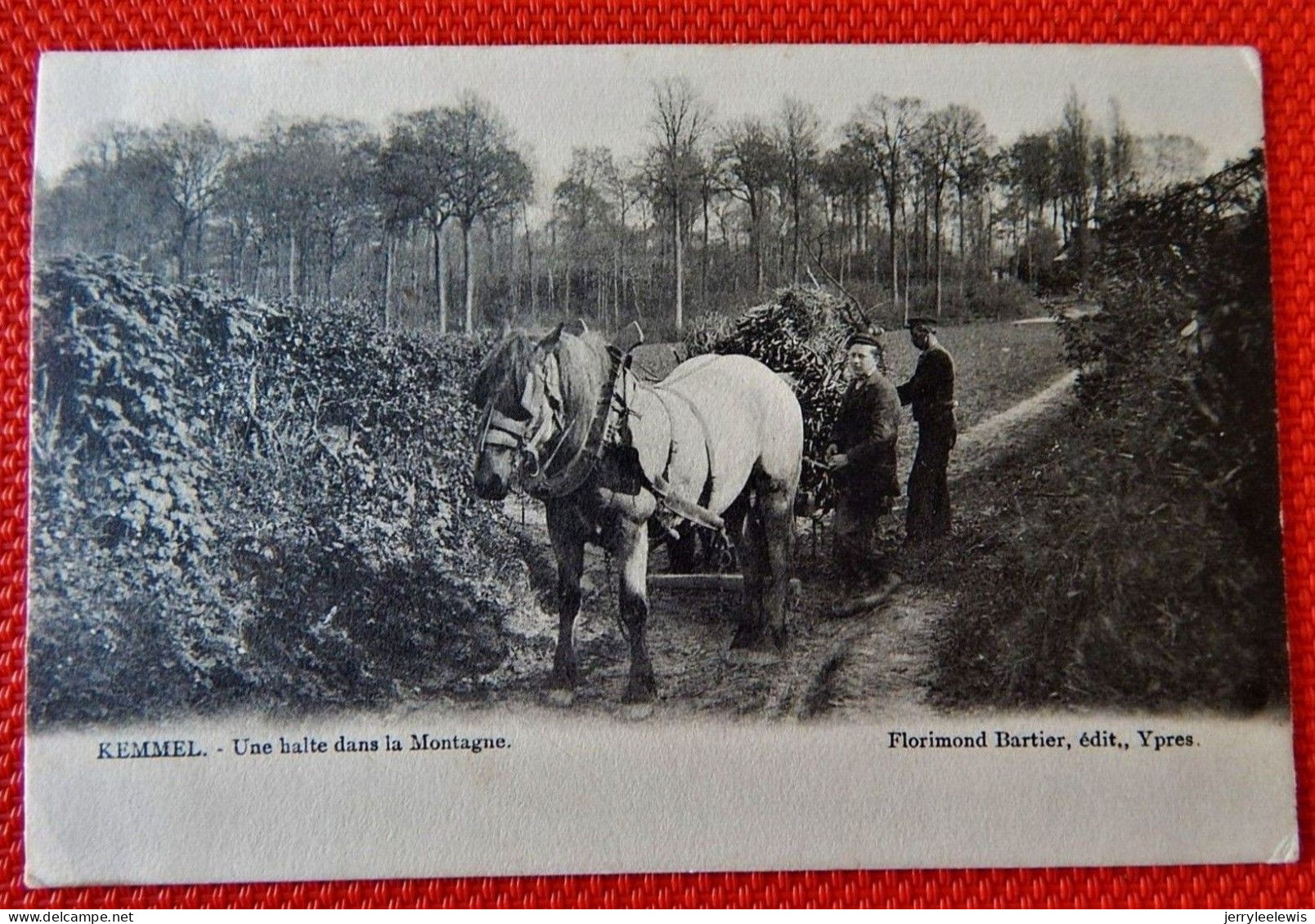 KEMMEL  -  Une Halte Dans La Montagne - Heuvelland