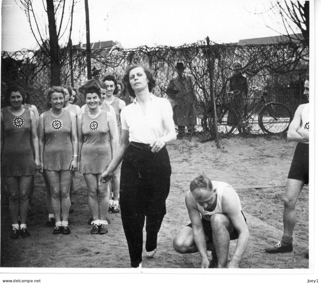 Photo Sportives Nazies à L Entrainement - Krieg, Militär