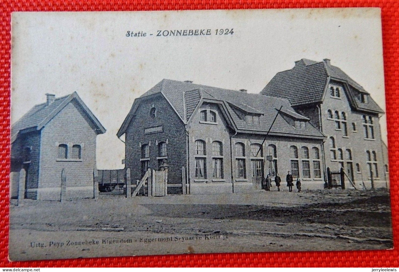 ZONNEBEKE  1924  -  Statie - Zonnebeke