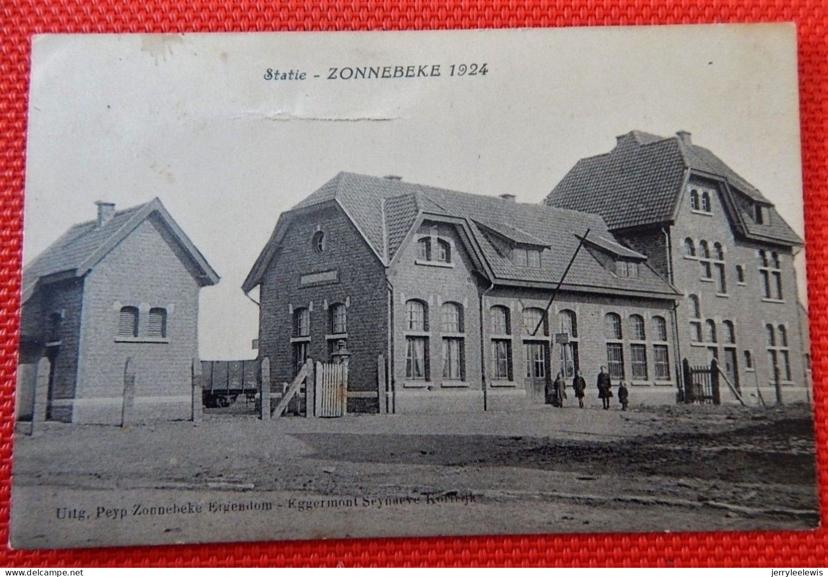 ZONNEBEKE  1924  -  Statie - Zonnebeke