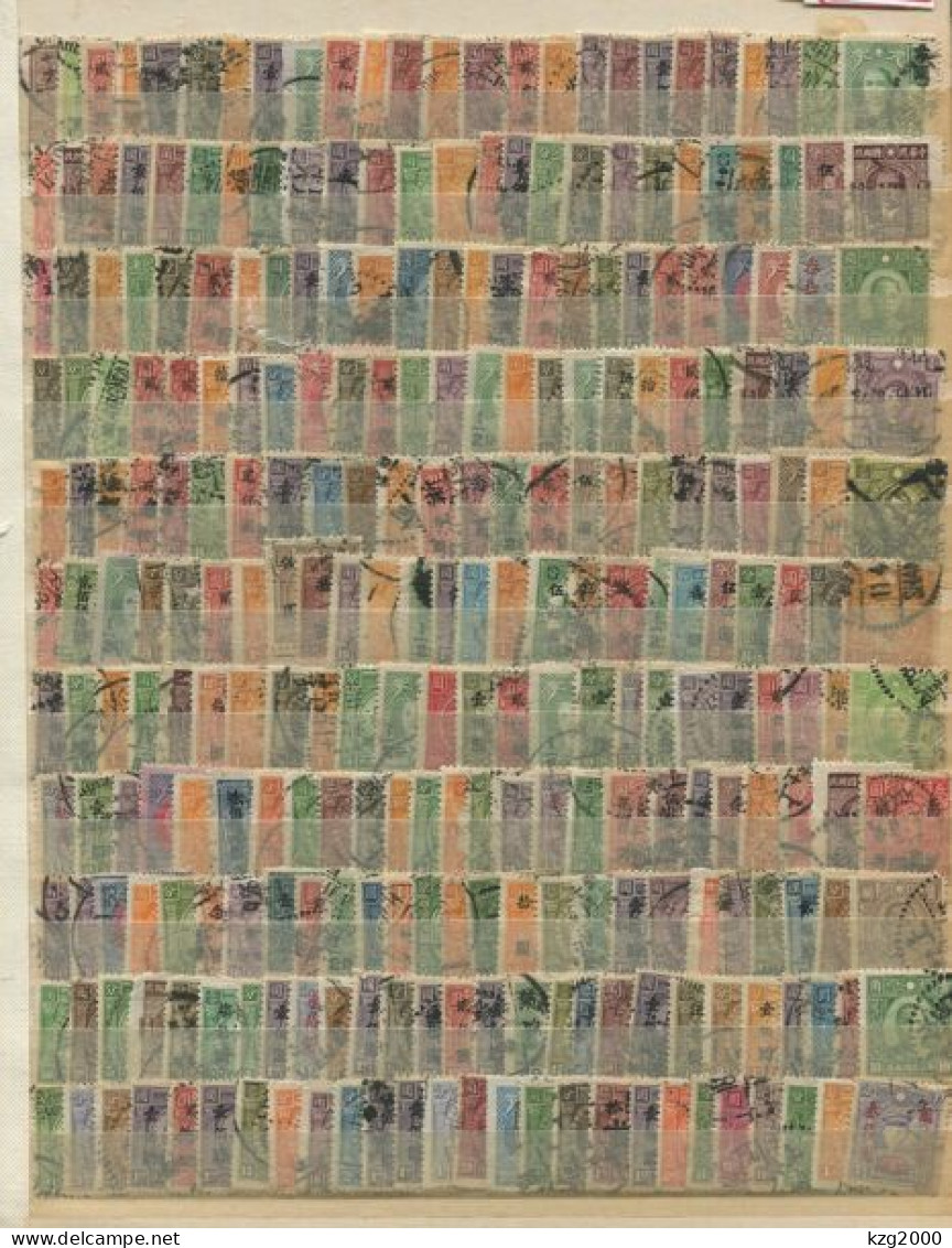 ROC China 1931-1949 Dr.Sun Yat-sen Stamp 200 Used Stamps Random Combination - 1912-1949 République